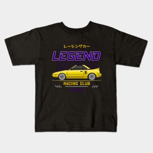 Tuner Yellow MR 2 MK1 JDM Kids T-Shirt